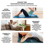 Adjustable Back Stretcher — Lumbar Support & Posture Device