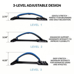 Adjustable Back Stretcher — Lumbar Support & Posture Device