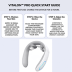 Vitalon™ Pro Smart Neck Massager – Electric Pulse Cervical Comfort & Stress Relief