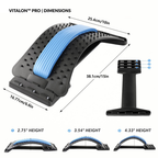 Adjustable Back Stretcher — Lumbar Support & Posture Device