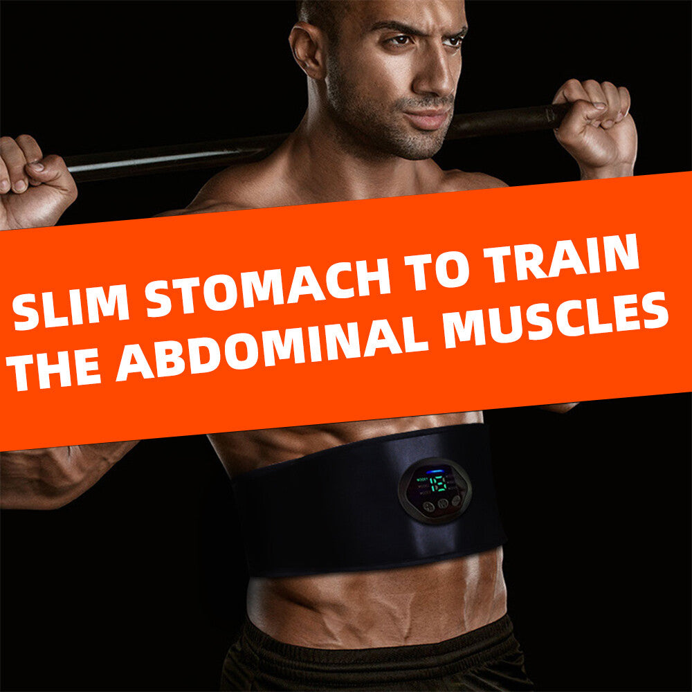 EMS Abdominal Fit Muscle Stimulater Training 15 Gears ABS Fitness Workout Belt