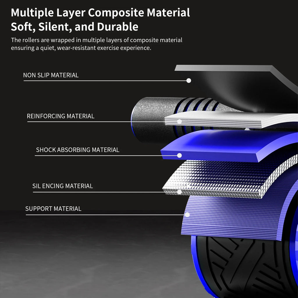 Vitalon™ Pro Automatic Rebound Ab Roller