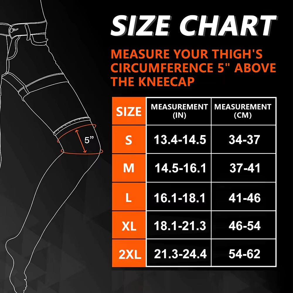Ultimate Long Leg Compression Sleeves for Enhanced Knee Support and Pain Relief - Perfect for Basketball, Football, and Active Lifestyles